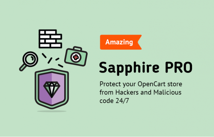 Sapphire PRO - Opencart Security Module